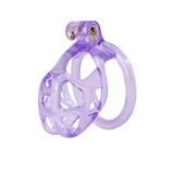 Ice Vision Purple Cobra Chastity Cage Type S - 3d-chastity
