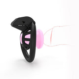 Innie Chastity Cage side | 3d-chastity