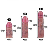 Inverted Chastity with Large Dildo Cage lock and ring | 3d-chastity