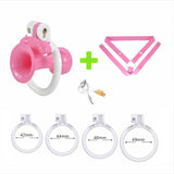 Inverted Morning Glory Chastity Cage side | 3d-chastity