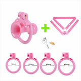 Inverted Morning Glory Chastity Cage wearing | 3d-chastity