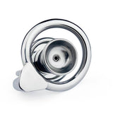 Inverted Chastity Lock with DIY Silicone Dildo material finish close | 3d-chastity
