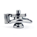 Inverted Chastity Lock with DIY Silicone Dildo size and shape | 3d-chastity