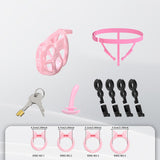 Invisible Cobra Chastity Cage with Silicone Ring product photo 14 of | 3d-chastity