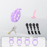 Invisible Cobra Chastity Cage with Silicone Ring product photo 19 of | 3d-chastity