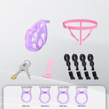 Invisible Cobra Chastity Cage with Silicone Ring product photo 20 of | 3d-chastity
