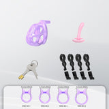 Invisible Cobra Chastity Cage with Silicone Ring product photo 17 of | 3d-chastity