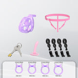 Invisible Mamba Chastity Cage with Silicone Ring product photo 18 of | 3d-chastity
