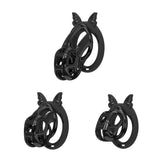 Invisible Cobra Chastity Cage with Silicone Ring wearing | 3d-chastity