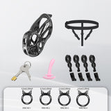 Invisible Mamba Chastity Cage with Silicone Ring comparison | 3d-chastity