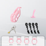 Invisible Cobra Chastity Cage with Silicone Ring product photo 15 of | 3d-chastity