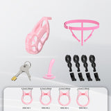 Invisible Cobra Chastity Cage with Silicone Ring product photo 16 of | 3d-chastity