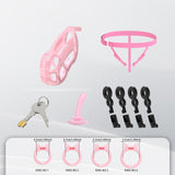 Invisible Mamba Chastity Cage with Silicone Ring product photo 16 of | 3d-chastity