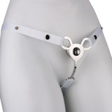 Invisible Inverted Urethral Cage with Belt Chastity Cage lock and ring | 3d-chastity