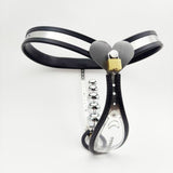 Keeper of Desire - Female Chastity Belt with Transparent Panel side | 3d-chastity