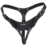 Leather Chastity Auxiliary Strap Cage main product | 3d-chastity