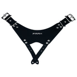 Leather Chastity Auxiliary Strap Cage rear | 3d-chastity