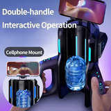 Leten THRUSTING-PRO Male Masturbator Chastity Cage lock and ring | 3d-chastity