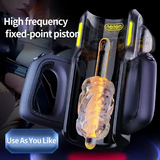 Leten THRUSTING-PRO Male Masturbator Chastity Cage size and shape | 3d-chastity