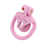Light Cute Negative SLAVE Chastity Cage wearing | 3d-chastity
