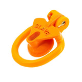 Light Cute Negative SLAVE Chastity Cage front | 3d-chastity
