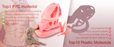 Lightweight Vertical Invisible Lock Chastity Cage product photo 11 of | 3d-chastity