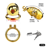 Lock Him Up Chastity Cage size and shape | 3d-chastity
