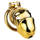 Lock Him Up Chastity Cage material finish close | 3d-chastity