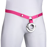 Lockable Stainless Steel Ring Chastity Cage main product | 3d-chastity