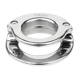 Lockable Stainless Steel Ring Chastity Cage rear | 3d-chastity