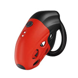 Lockink Retractable Estim Chastity Cage with Vibrations