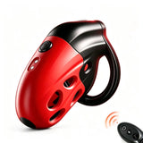 Lockink Telescopic Electric Shock Chastity Cage size and shape | 3d-chastity