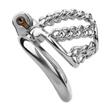 Locktober Chainmail Steel Chastity Lock full kit | 3d-chastity