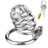 Long Bullet Steel Chastity Cage main product | 3d-chastity