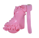 Lottery's Dress Chastity Cage lock and ring | 3d-chastity