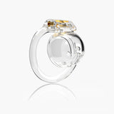 Lovely Jarhead Chastity Device with 4 Rings material finish close | 3d-chastity