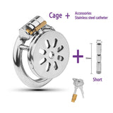 Loyalty Husband Flat Small Chastity Cage full kit | 3d-chastity