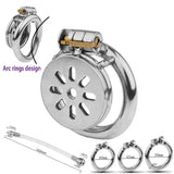 Loyalty Husband Flat Small Chastity Cage rear | 3d-chastity