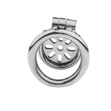 Loyalty Husband Flat Small Chastity Cage size and shape | 3d-chastity