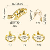 Aluminum Alloy Luxury Chastity Cage wearing | 3d-chastity