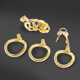 Aluminum Alloy Luxury Chastity Cage full kit | 3d-chastity
