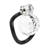 Male Chastity Cage with Clear Cage size and shape | 3d-chastity