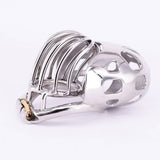 Male Chastity Cage with Scrotum Testicle Pouch size and shape | 3d-chastity