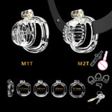 Male Micro Chastity Cage with Urethral Catheter material finish close | 3d-chastity