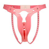 Male Pink Cross-Dressing Chastity Belt main product | 3d-chastity