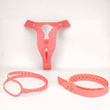 Male Pink Cross-Dressing Chastity Belt product photo 13 of | 3d-chastity