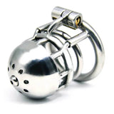 Male Through Hole PA Chastity Device side | 3d-chastity