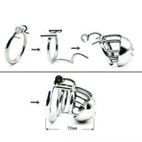 Male Through Hole PA Chastity Device full kit | 3d-chastity