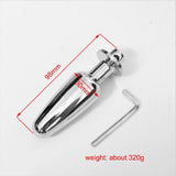 Male Chastity Belt with Anal Plug size and shape | 3d-chastity