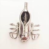 Male Chastity Belt with Anal Plug material finish close | 3d-chastity